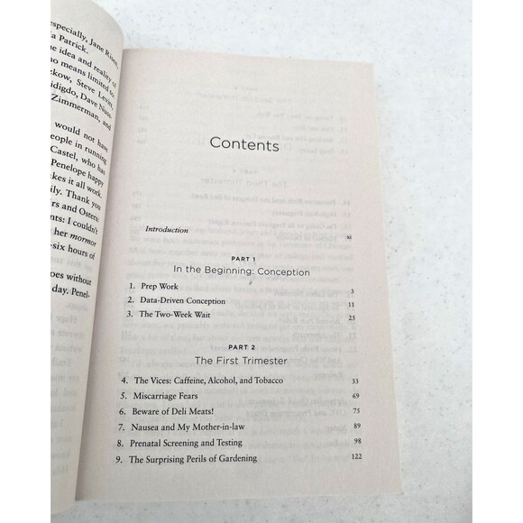 Expecting Better - Why the Conventional Pregnancy Wisdom is Wrong-By Emily Oster - Picture 5 of 6